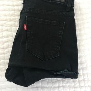 Black Levi Cuttoffs